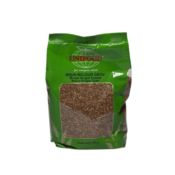 Bulgur Grov brun PS (900 G) 276260 by UNIFOOD color Svart