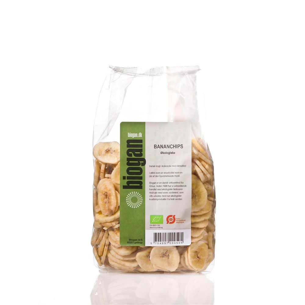 Bananchips Øko PS (400 g) 36326 by BIOGAN color Svart
