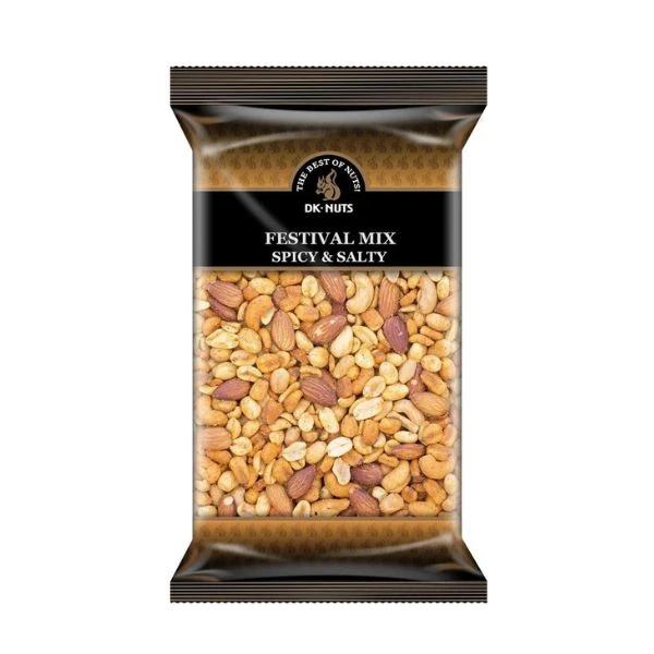 Nøttemiks Festival Spicy/Salt PS (800 G) 249992 by DK Nuts color Svart