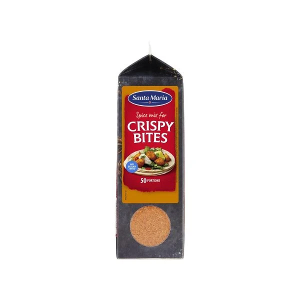 Crispy Bites Spice Mix DS (625 G) 269004 by Santa Maria color Svart
