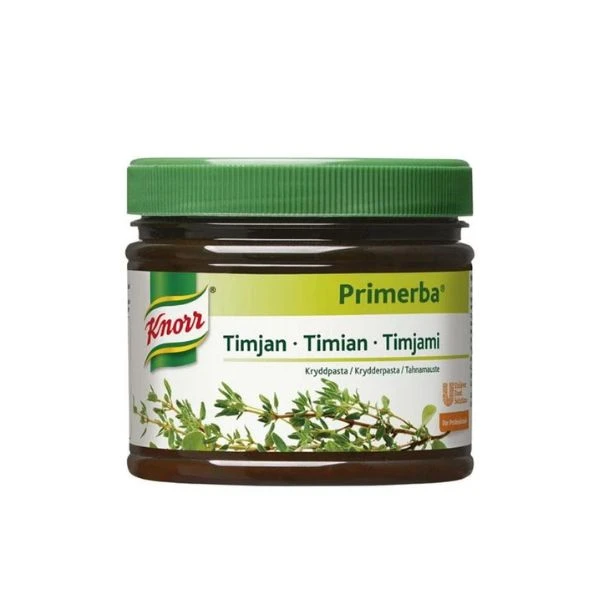 Krydderpasta med timian GL (340 g) 255078 by KNORR color Svart