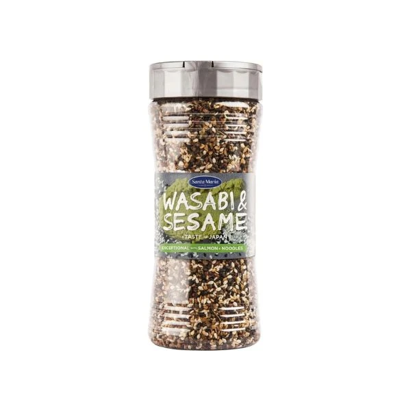Wasabi & sesam krydderi boks (295 g) 239101 by Santa Maria color Svart