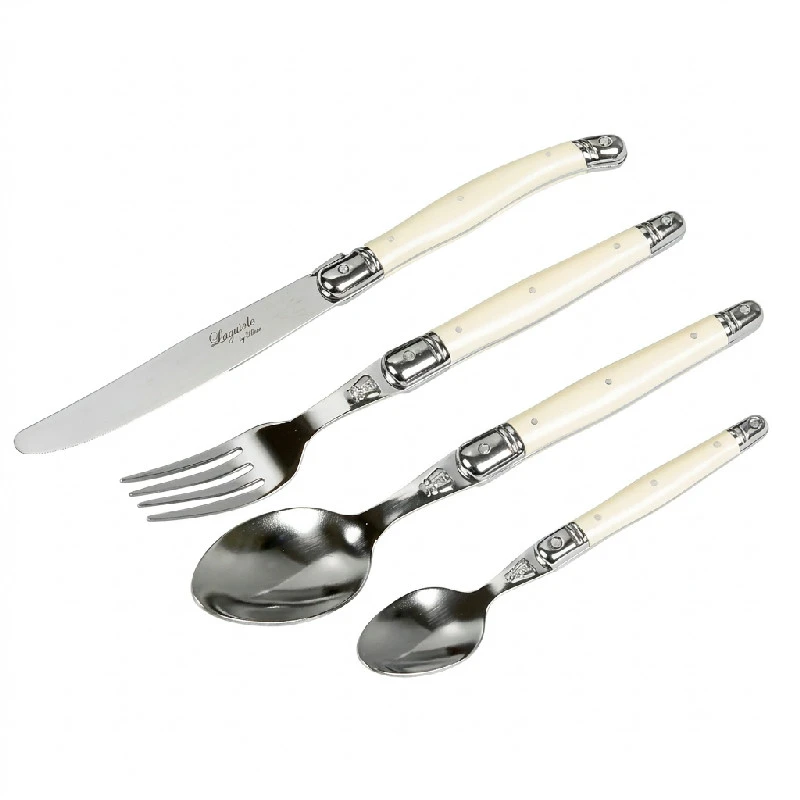 Laguiole By Hâws bestikksett 24 deler Perlemor ABS 30-LG0149PE by Laguiole By Hâws color Svart