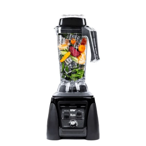 RAW Blender X6000 4.0HP 2.5L 2380W Sort RAWX6000.B by Raw Blende color Svart