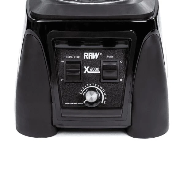 RAW Blender X6000 4.0HP 2.5L 2380W Sort RAWX6000.B by Raw Blende color Svart