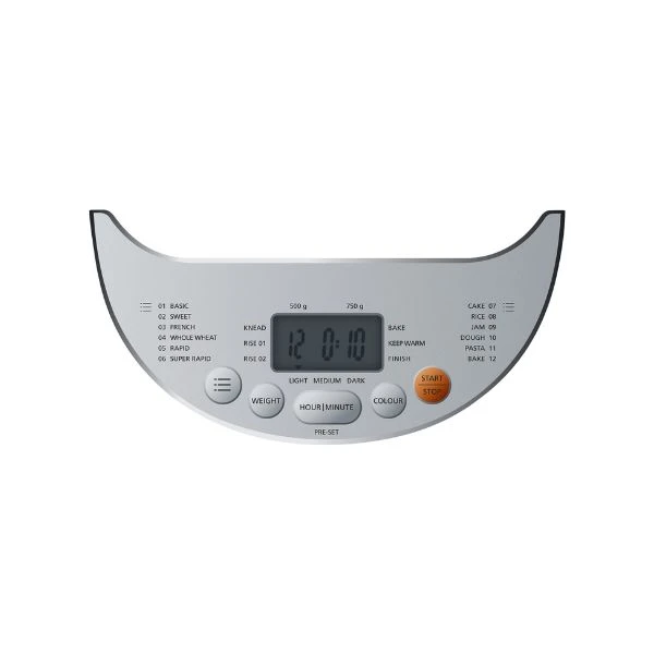 Steba Bakemaskin, 12 programmer, 500 / 750 g brød STBM3 by Steba color Svart