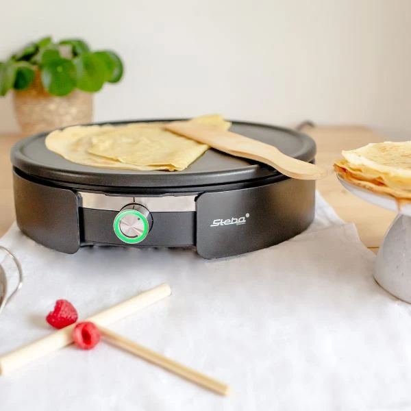 Steba Crepe Maker XXL 35 cm Stål/Sort STCR36 by Steba color Svart