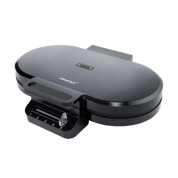 Steba Dobbelt vaffeljern 2 x Ø16,5 cm, 1400W STWE2 by Steba color Svart