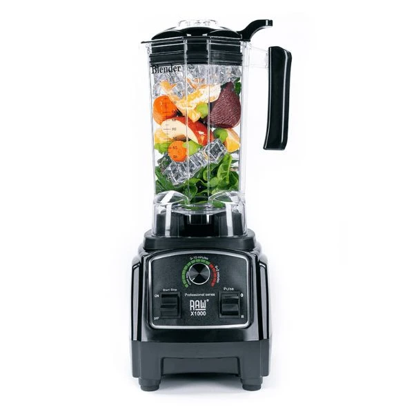 RAW Blender X1000 Sort 1.3HK 1.2L 1000W RAWX1000.B by Raw Blende color Svart