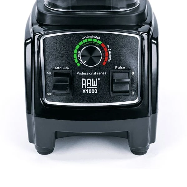 RAW Blender X1000 Sort 1.3HK 1.2L 1000W RAWX1000.B by Raw Blende color Svart