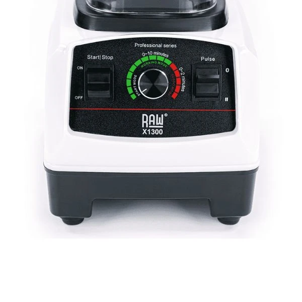 RAW Blender X 1300 Hvit 1.8HK 1.2L 1300W RAWX1300.W by Raw Blende color Svart