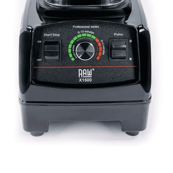 RAW Blender X 1500 Svart 2.0HK 1.2L 1500W RAWX1500.B by Raw Blende color Svart