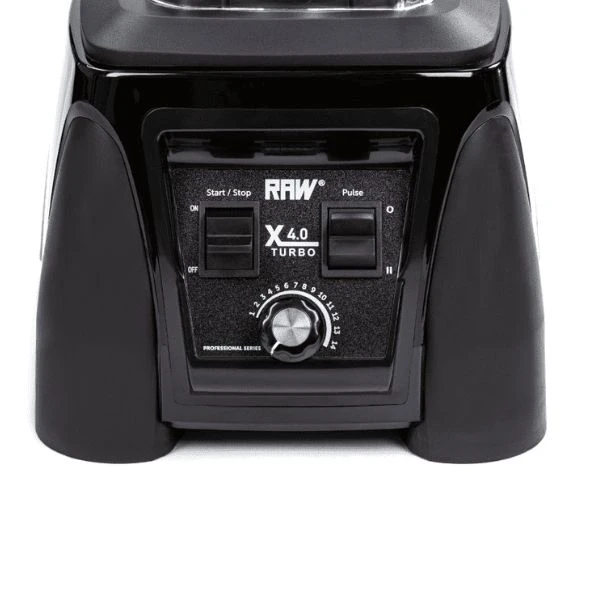 RAW Blender X 4.0 Turbo Sort 4.0HK 2.2 L 2380W RAWX4.0TURBO.B by Raw Blende color Svart