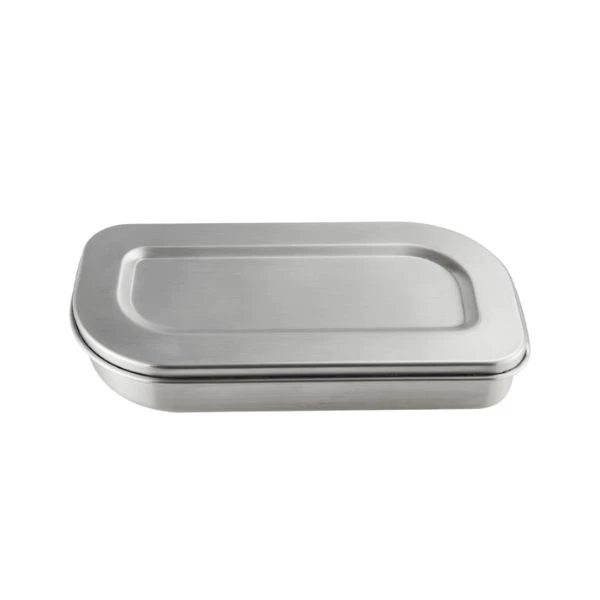 Lurch Matboks i rustfritt stål 205x105x52 mm LU240937 by LURch color Svart