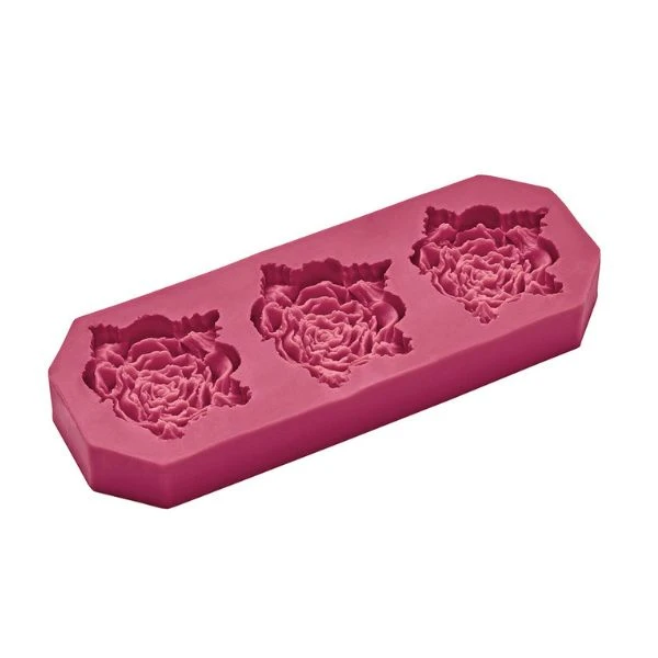 Lurch Flexiform Dekorasjonsform Rose Medium 45mm LU87008 by LURch color Svart