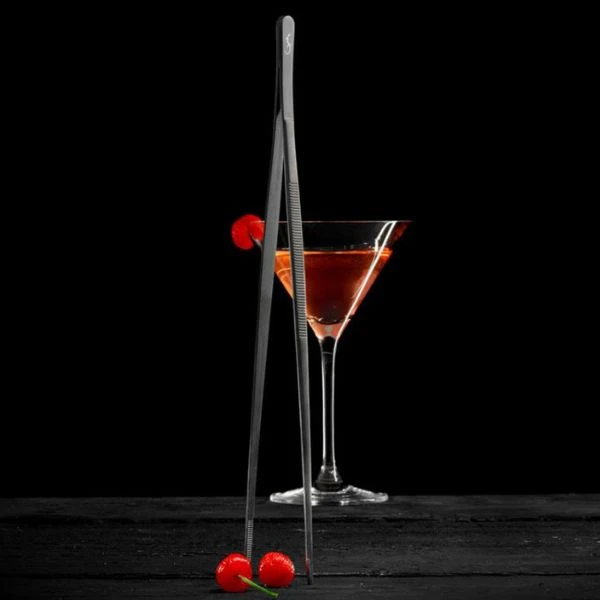 Lurch cocktailpinsett 30 cm, smokey grey LU240790 by LURch color Svart