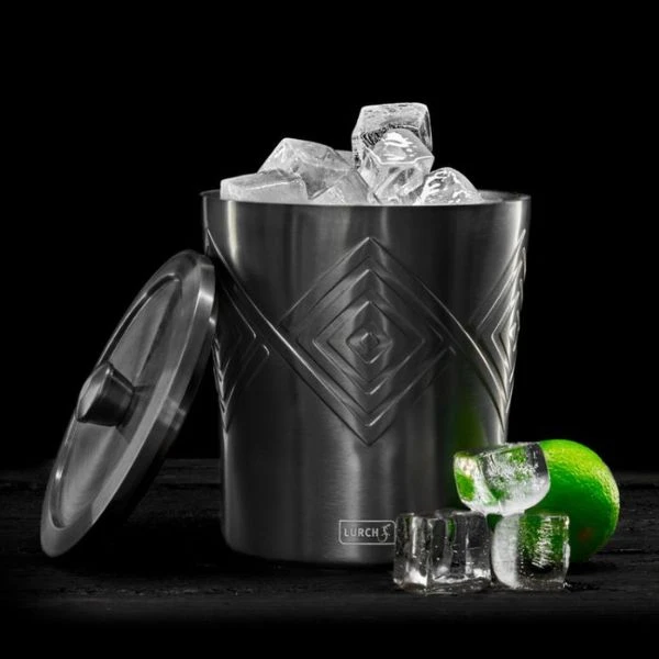 Lurch Isbøtte 1500 ml, smokey grey LU240795 by LURch color Svart
