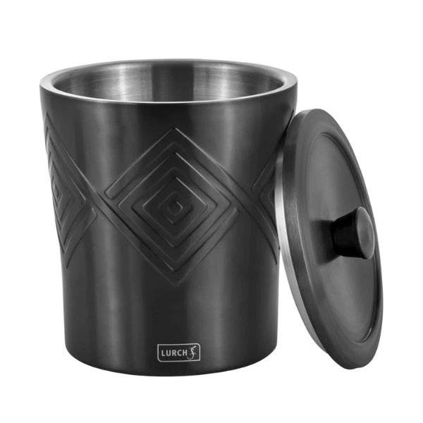 Lurch Isbøtte 1500 ml, smokey grey LU240795 by LURch color Svart