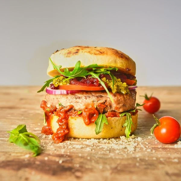Lurch Flexiform BurgerBun 6 stk. Ø8,5cm LU85086 by LURch color Svart
