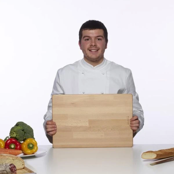 Legnoart CHEF'S PLACE Skjærebrett XL Bøketre LETHXL by Legnoart color Svart