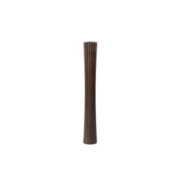 Legnoart PLEATS Salt-/pepperkvern, keramisk kvern, large i mørk ask LESCDXXL by Legnoart color Svart