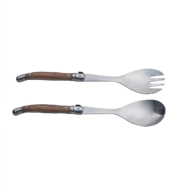 Legnoart Salatserveringssett 2 stk, Lyst Bøketre, 145x405 mm LERSS by Legnoart color Svart