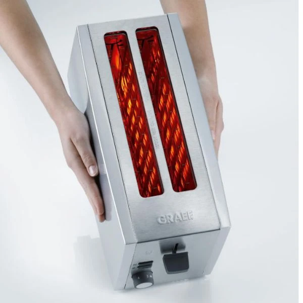 Graef Brødrister TO100 - 4 skiver GRTO100EU by Graef color Svart