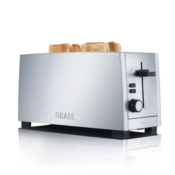 Graef Brødrister TO100 - 4 skiver GRTO100EU by Graef color Svart