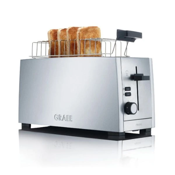 Graef Brødrister TO100 - 4 skiver GRTO100EU by Graef color Svart