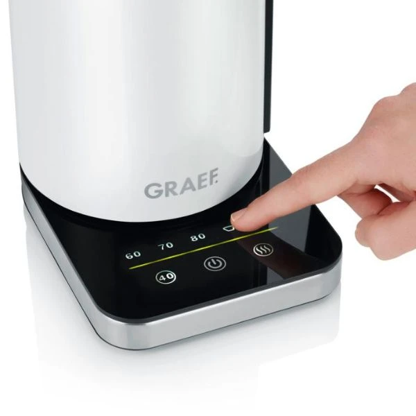 Graef Vannkoker Vapo WK501 1 L Hvit GRWK501EU by Graef color Svart