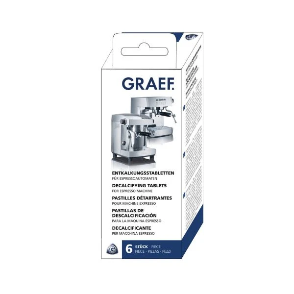 Graef avkalkingstabletter 6 stk. per pakke GR145618 by Graef color Svart