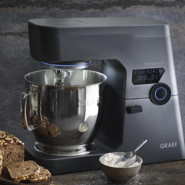 Graef Kjøkkenmaskin grå 7 L 800 Watt GRKM7016EU by Graef color Svart