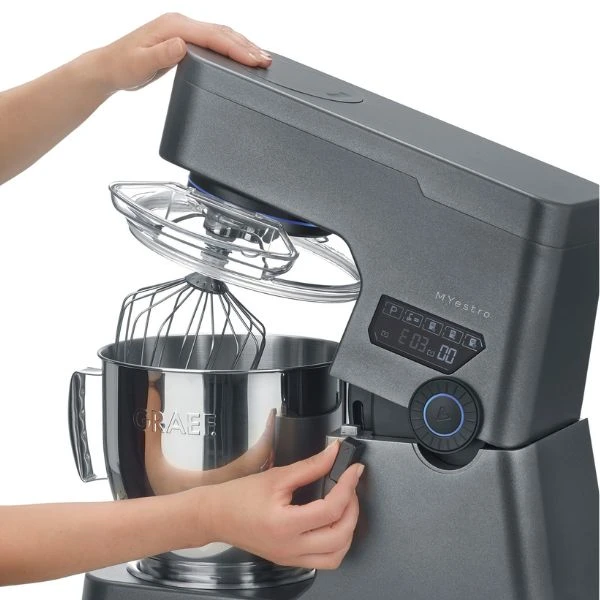 Graef Kjøkkenmaskin grå 7 L 800 Watt GRKM7016EU by Graef color Svart