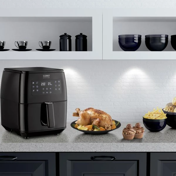 Caso Varmluftsfrityr AF600XL 6L CS3180 by CASO color Svart