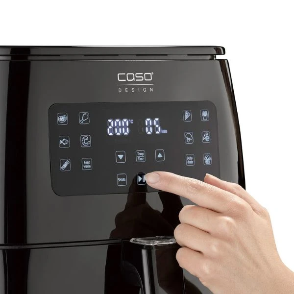 Caso AF600 Varmluftsfrityrkoker CS3181 by CASO color Svart
