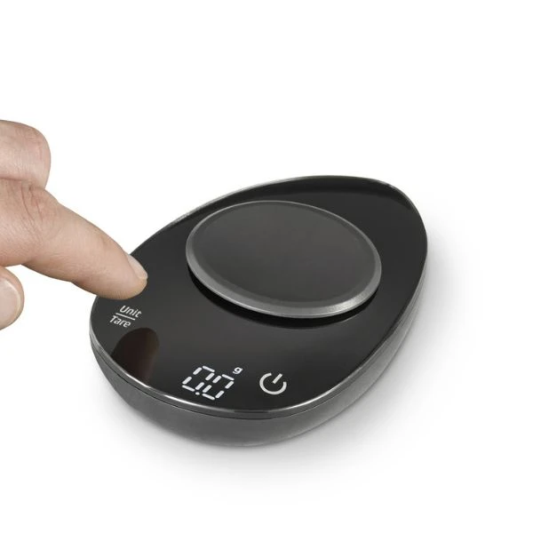 Caso FinoCompact minivekt 0,1 g - 500 g rustfritt stål CS3201 by CASO color Svart