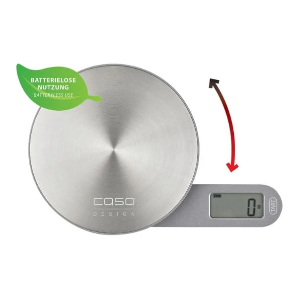 CASO Kjøkkenvekt EcoMate, vektskala 1 g maks 5 kg CS3268 by CASO color Svart