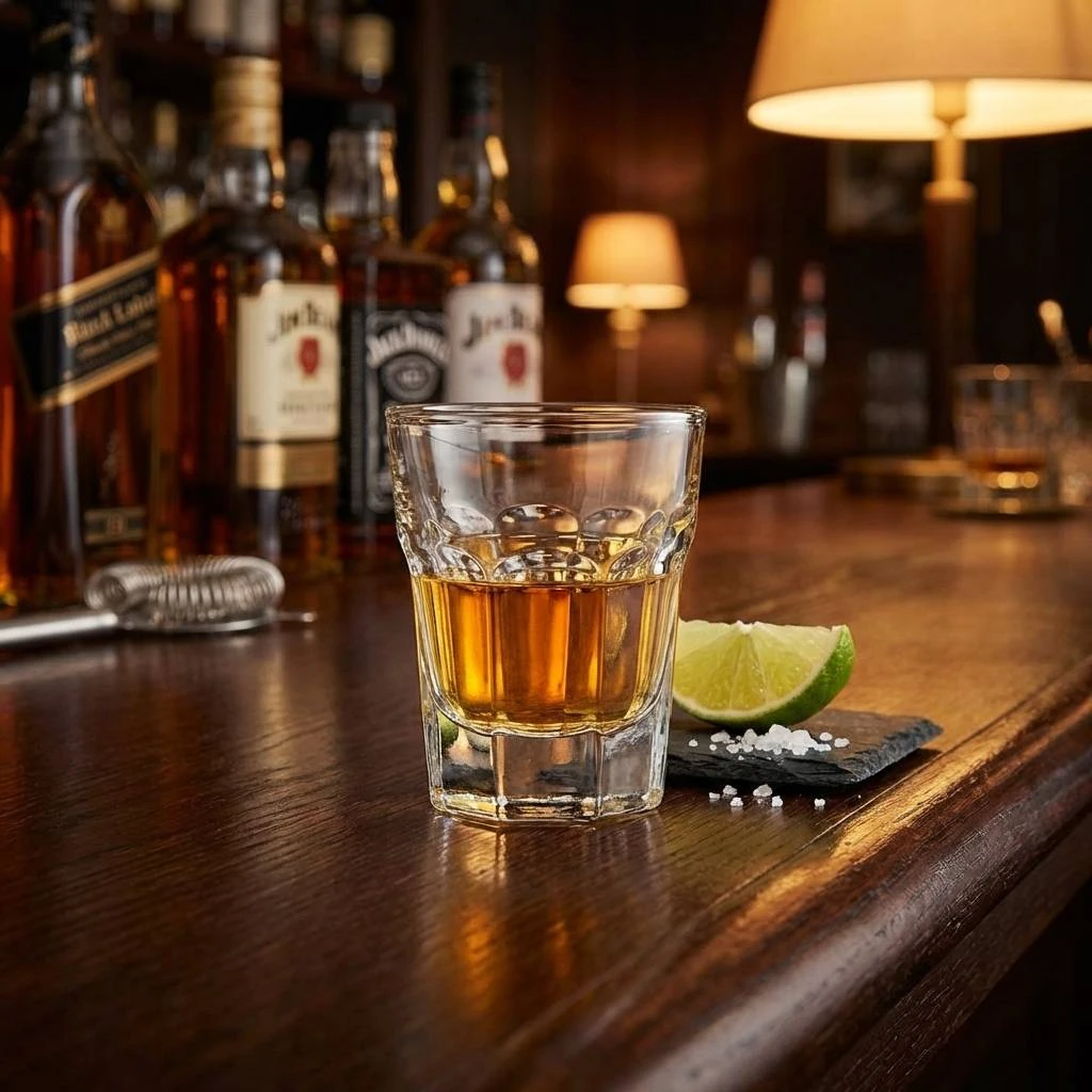 Shotglass Casablanca 3,6 cl 96122701 by Pasabahce color Svart