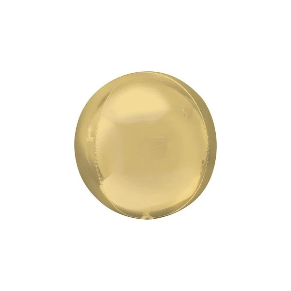 Folieballong ORBZ - Hvitt gull ball 1 stk. (uten emballasje) 4186999 by Godan color Svart