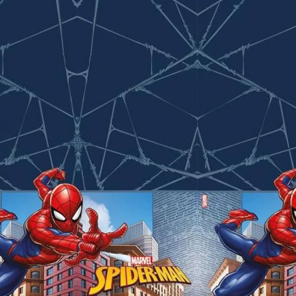 Plastduk "Spiderman Kriminalfighter" 120x180 cm 93866 by Godan color Svart