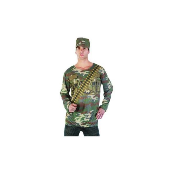 Voksenkostyme soldat størrelse 56 SDRK-LU044/56 by Godan color Svart