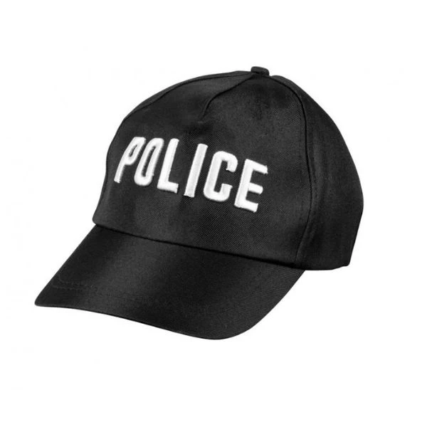 Caps "Politi" sort 97046 by Godan color Svart