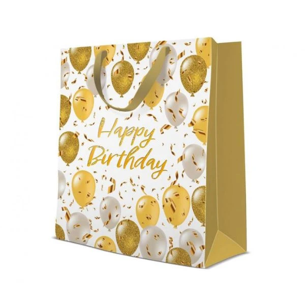 Gavepose PAW Elegant Ballons 26,5x13x33,5 cm AGB1023505 by Godan color Svart