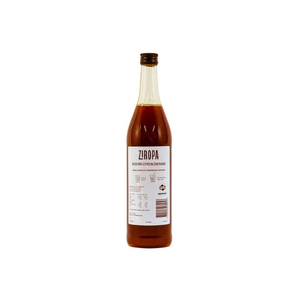 Ziropa Dansk Ingefær-Sitronlemonade FL 70 61340 by Ziropa color Svart