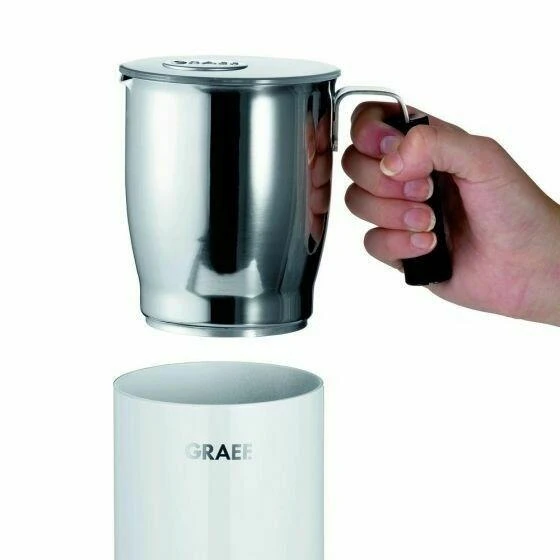 Mælkeskummer 200/350ml - Hvit GRMS701EU by Graef color Svart