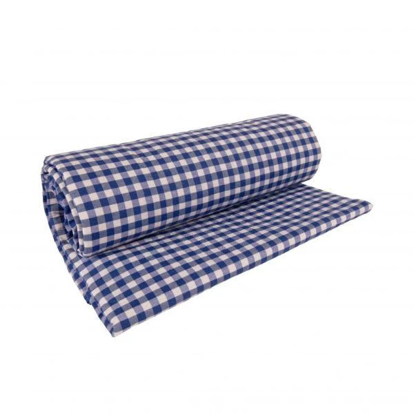 Piknikteppe Blå/Hvit Rutete By Bercato 150x135cm B79083 by SCANDINAVIAN HOME color Svart