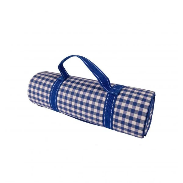 Piknikteppe Blå/Hvit Rutete By Bercato 150x135cm B79083 by SCANDINAVIAN HOME color Svart