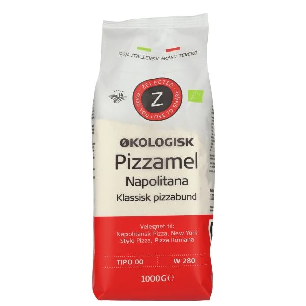 Zelected ØKO Pizzamel Napoli 1 KG 11394 by Zelected color Svart