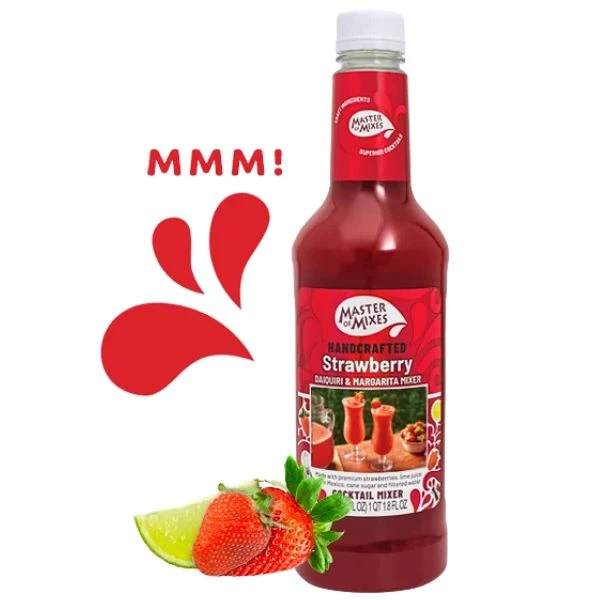 Master Of Mixes Strawberry Mixer FL 100 MOM-Strawberrymixer by Master Of Mixes color Svart