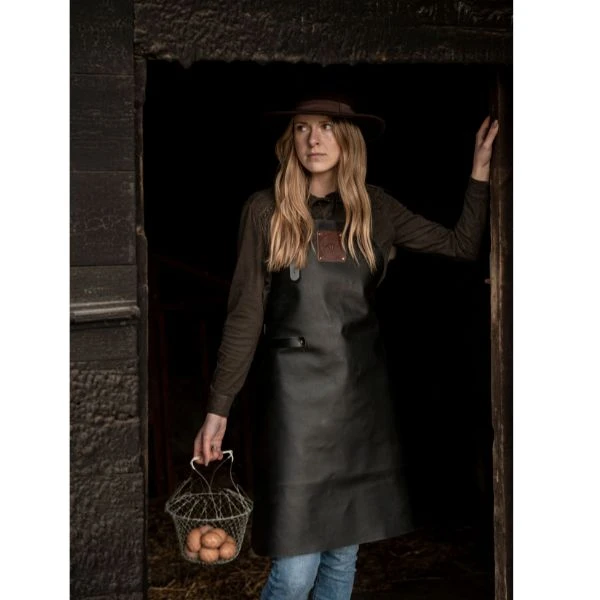 Witloft Skinnforkle Bøffelskinn Svart WL-BFA-01_Black by Witloft color Svart